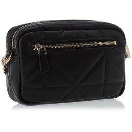 GUESS Womens Ellery Crossbody Camera Bag, Black, One Size US