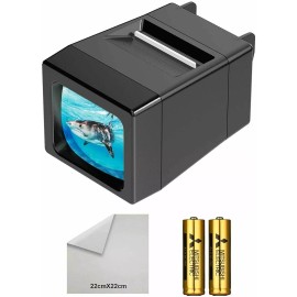 Rybozen LED Lighted Illuminated 35mm Slide Viewer(2AA Batteries Included)