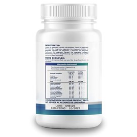NAIMA Magnesio 10 Complex | Suplemento Alimenticio con 10 Formas de Magnesio | Apoyo Muscular y Energético | Fórmula Integral de Alta Absorción | Sin 