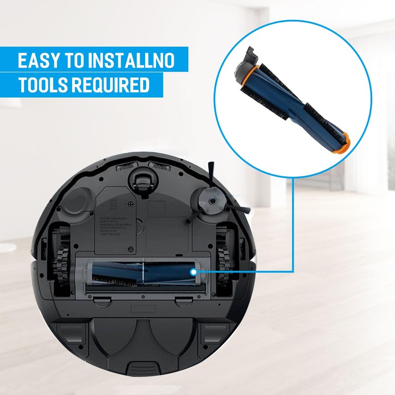 SaferCCTV 2Pack Main Roller Brush Replacement Parts Compatible with Shark