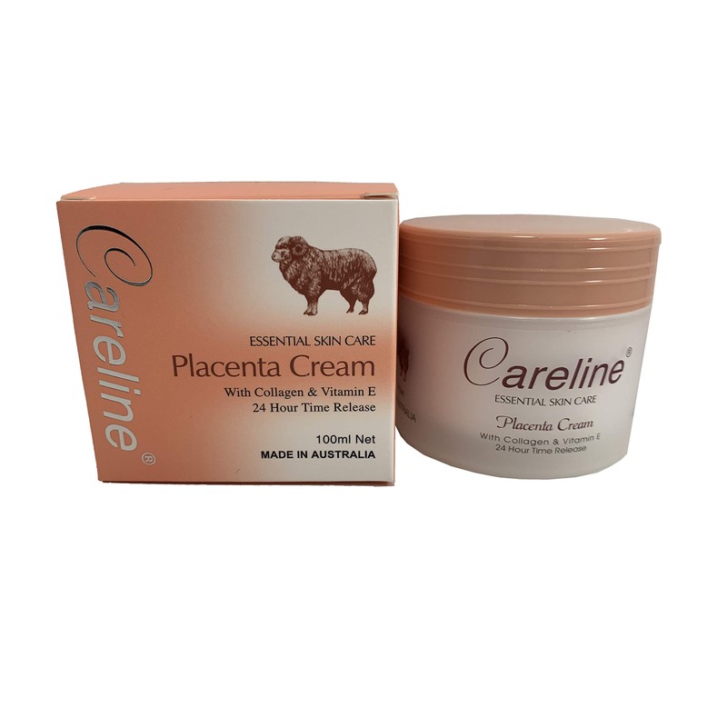 Careline Placenta CreamWith Collagen&Vitamin E 100ml x 2 Boxes
