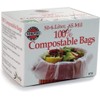 Norpro 100% Compostable Bags, 50 Count (870) , Grey