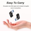 Xiatiaosann USB 3.0 to USB C 90 Degree Adapter, USB