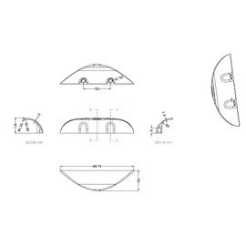 Richelieu Hardware BP80896195 Swansea Collection 3 3/4-inch (96 mm) Center-to-Center Brushed Nickel Modern Cabinet and Drawer Finger Pull Handle for Kitchen, Bathroom, and Furniture