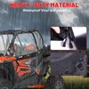 StarknightMT Cab Enclosure For RZR 2014-2023, Upgraded Zipper Waterproof Soft