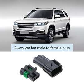 OTOTEC 2 Sets 2-Way Metri Pack Sealed Automotive Connector Series 280 for Most Automotive, Marine, Offroad and Agricultural Applications, Under the Bonnet with Connection Seal