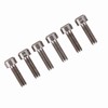 6pcs set M5*16mm Titanium Alloy Bike Fixed Stem Bolts For