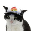 PupLid Trucker Hats for Cats (Medium Cats) Premium Stylish Sun