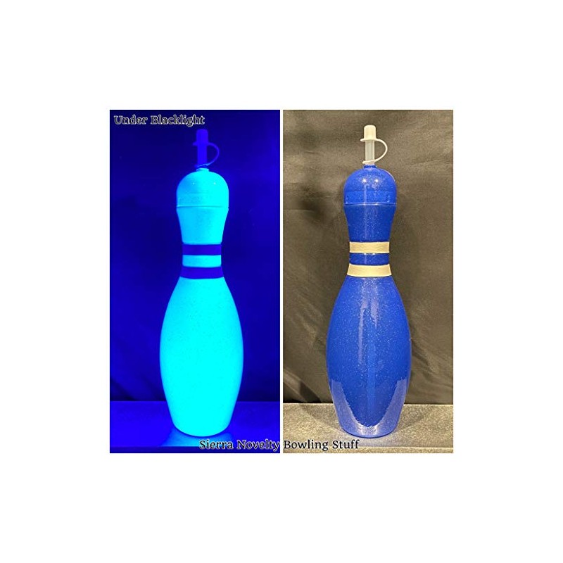 Large Bowling Pin Water Bottle - 32 ounce (Clear)