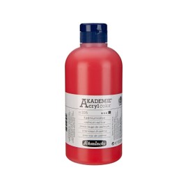 Schmincke - Akademie Acrylic Colour, Cadmium Red Clay 500 ml, 23335028, Fine Artist Acrylic Paint, Brilliant, Highly Lightfast and Cadmium-Free, for Acrylic Painting, Mixed Media