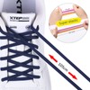 Olukssck 2 Pairs of Elastic Shoelaces with No Tying -