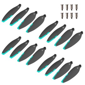 16PCS Foldable Drone Propellers Replace Parts for S159 Drone Spare Part, 2.75-Inch Universal Replacement Blades,Low-Noise and Quick-Release Blades Props Wings Accessories