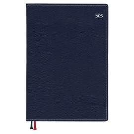 Daigo E8839 2025 Planner, Appointment, Monthly Block, Navy, Starts March 2025
