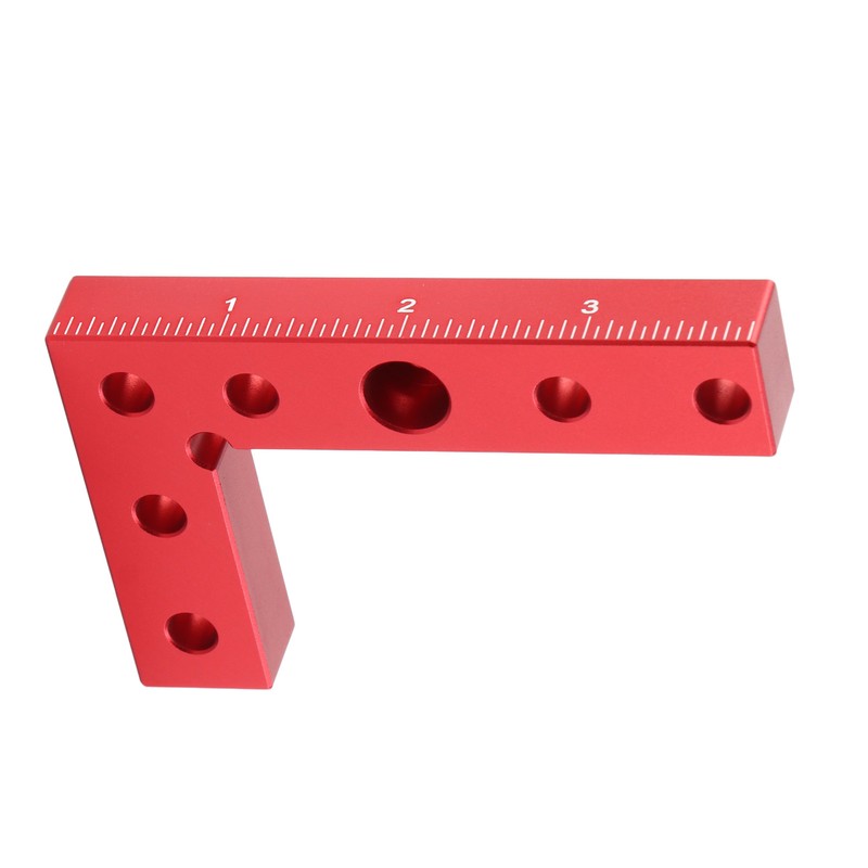 Small Square Aluminum Alloy Center Finder Tool Dowel Drill Guide