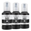 imtfzct Compatible 502 Black Ink Refill Bottles for ET-3760 ET2760