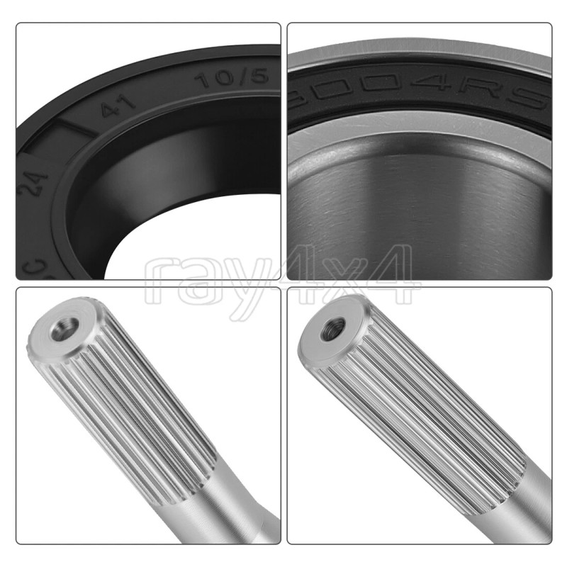 M MATI Golf Cart Rear Axle Shaft Compatible with Bearing