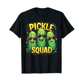Pickle Squad Shirt Cucumber Cute Pickle Jar Funny Pickle T-Shirt