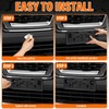 ABS Front License Plate Holder Compatible with 2021 Nissan Rogue,
