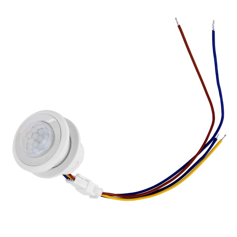 Infrarot-Bewegungssensor-Steuerung, Automatischer Infrarot-Bewegungssensor HW08F LED Automatischer Infrarot-Bewegungssensor-Steuerschalter, PIR-Sensor, (MR-HW08F 45