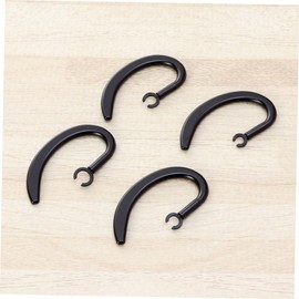 FELTECHELECTR Headset Earhook Wireless Headsets Ear Hook Headphone Ear Hooks for Earbuds Black