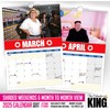 The Calendar King // Kim Jong-Un - 2025 Wall Calendar