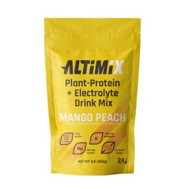 Protein + Electrolyte Drink Mix | Mango Peach | 1 Lbs | 28 Servings