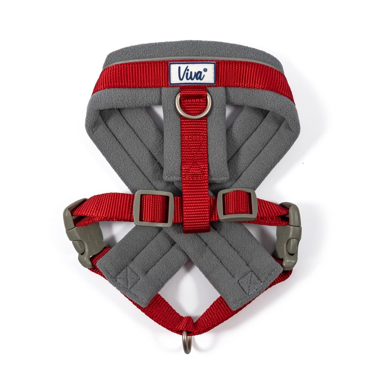 Ancol Viva Padded Harness Red M 41-53cm