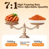 Freeze-Dried Diced Carrots - 1.76lb (28oz) Jar | Long Shelf