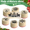7pcs Christmas Stamp Set, 7 Patterns Christmas Crafts Perfect for