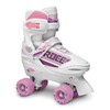 Roces QUADDY Girl Skateboard, Bimba, Blanco/Rosa, 30-33