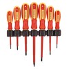 Amtech L0650 7 Piece VDE Electrical Screwdriver Set, Tested Up