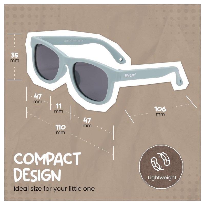 Maesy - Baby Sunglasses Indi - 0-2 Years - Flexible