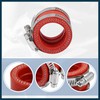 TUCKBOLD 35mm ID Red Carburetor Adapter Intake Pipe Boot Interface
