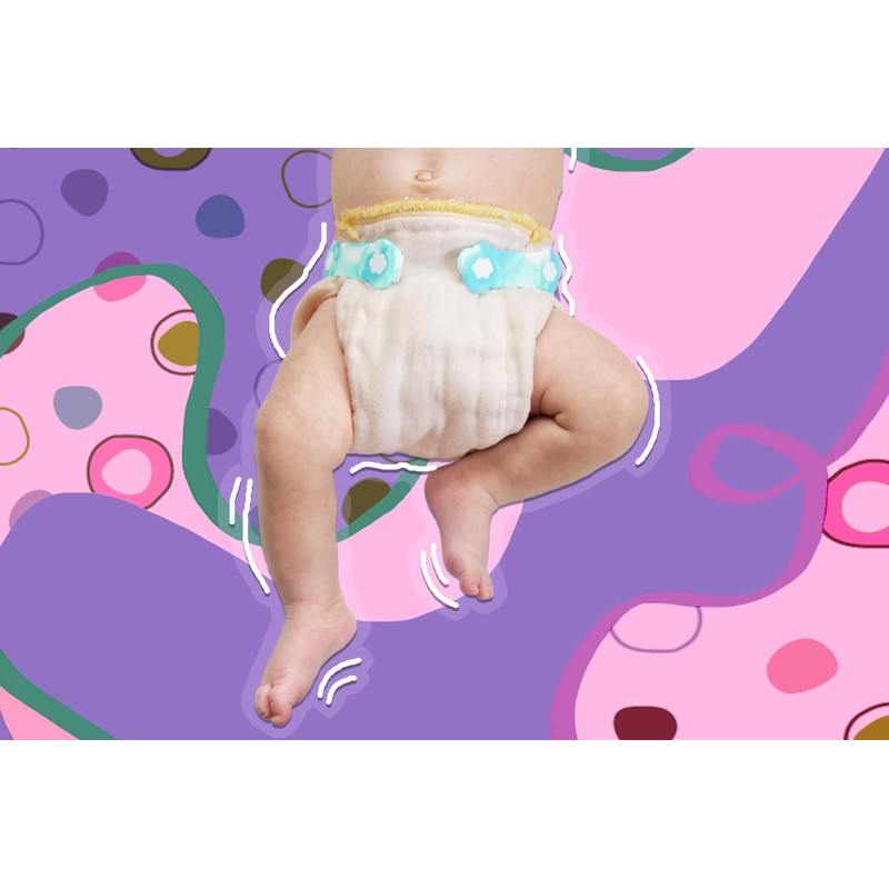 Unbleached Prefold Cloth Diapers by OsoCozy – 100% Cotton, Durable,