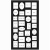 Adeco [PF9105] Decorative Black Wood Wall Hanging Collage Picture Photo