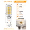GOHDLAMP 10 Pack G9 LED Bulb Dimmable, 40 Watt Equivalent