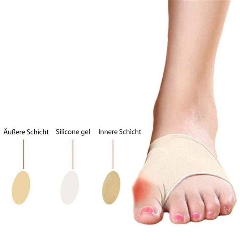 Hallux Valgus Bandage Toe Protection Gel Pad Gel Bunion Protection