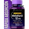 Melatonina 300 Tabletas Sabor Berry 12mg Maxima Potencia Sabor Bayas