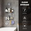 Epicano Anti-Swing Hanging Shower Caddy Stainless Steel 304, Over Head