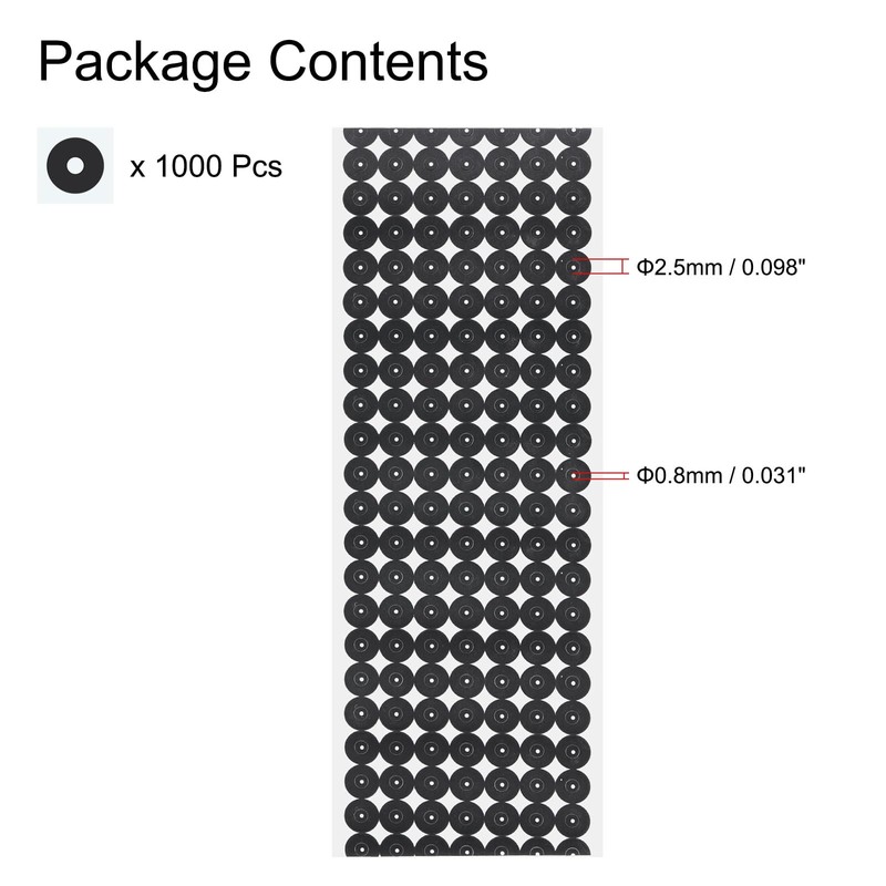 uxcell 1000Pcs 3D Scanner Markers 0.8mm for 3D Scanner, 3D