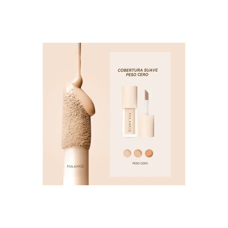 Corrector Líquido De Maquillaje, 3 Opciones De Tonos, 6ml