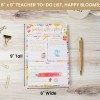 bloomdailyplanners bloom daily planners Planning Pad, 6" x 9", Teacher