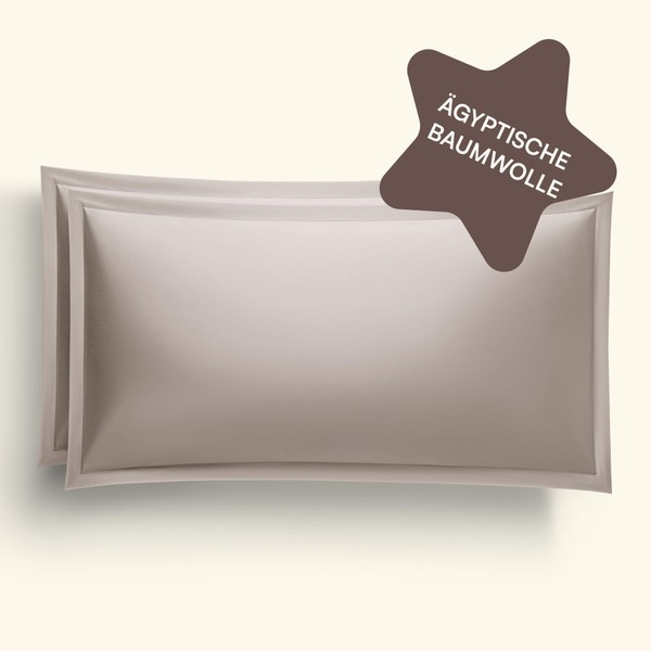 Amqua Pillowcase 40 x 80 cm, Egyptian Cotton Pillowcase 80