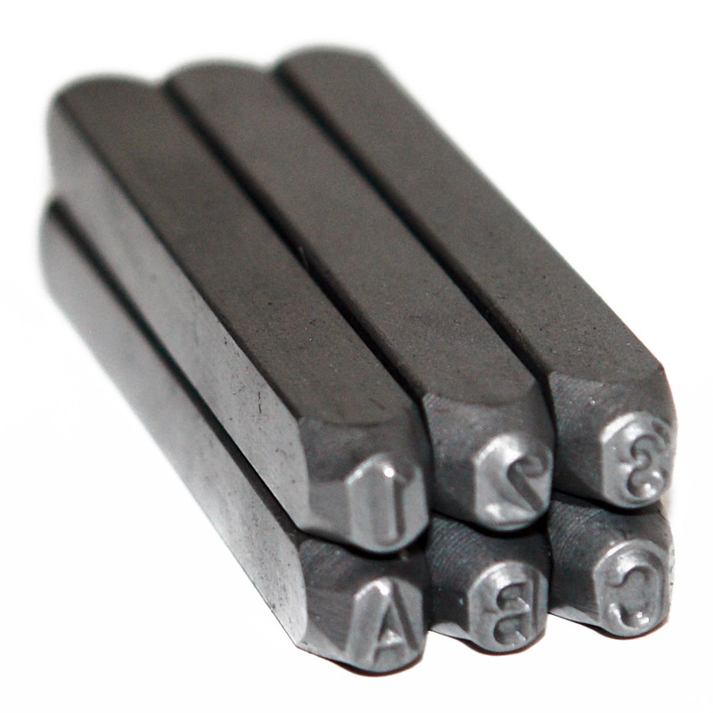 Schlagzahlen - Set 4mm 36tlg