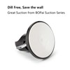 BOPai ORB Suction Shower Head Holder, Relocatable Handheld Showerhead holder,