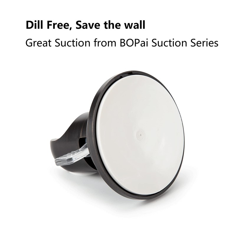 BOPai ORB Suction Shower Head Holder, Relocatable Handheld Showerhead holder,