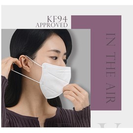 Lina Living Air KF94 mask bird beak type medium size easy breathing mask 25 sheets / 에어 KF94마스크새부리형 중형 숨쉬기편한마스크 25매