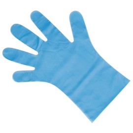 Nisbets Essentials Powder-Free TPE Gloves Blue S (Pack of 200)