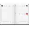 BRUNNEN Book Calendar Model 795 2026 | A5, Plastic, Blue