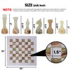 Marble Hives 15 Inch Luxury Marble Chess Set – Marble